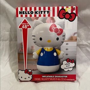 Hello Kitty Inflatable Character Toy. New!  Inflated to 48”. Home decor.